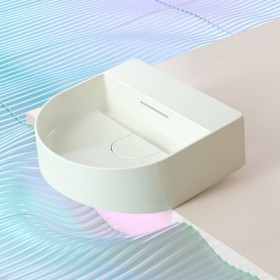 Lavabo à main LAUFEN Sonar 41 x 42 cm, sans trou de robinet