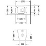 Duravit Happy D.2 Stand-WC