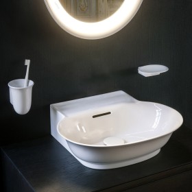 LAUFEN The New Classic Vasque posée 50 x 45 cm, sans trou de robinet