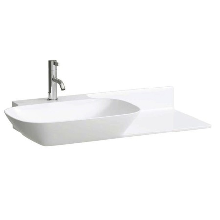 LAUFEN INO Waschtisch unterbaufähig 90 x 45 cm, Ablage rechts