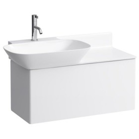 Vasque encastrable LAUFEN INO 90 x 45 cm, étagère à droite