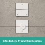 hansgrohe ShowerSelect Comfort E Thermostat Unterputz für 1 Verbraucher und 1 zusätzlichen Abgang