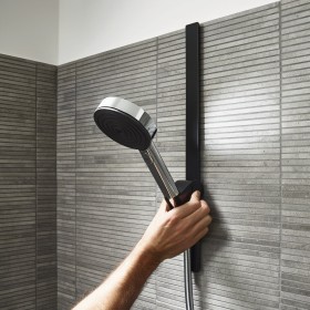 Supporto doccia a parete hansgrohe WallStoris Push