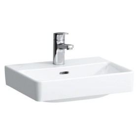 LAUFEN PRO S Aufsatzhandwaschbecken 45 cm mit Hahnloch und Überlauf