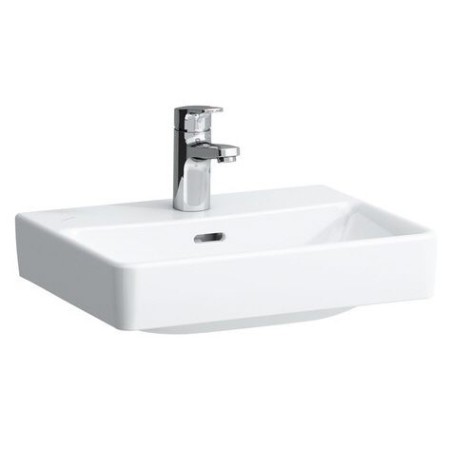 LAUFEN PRO S Aufsatzhandwaschbecken 45 cm mit Hahnloch und Überlauf