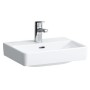 LAUFEN PRO S Aufsatzhandwaschbecken 45 cm mit Hahnloch und Überlauf