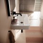 hansgrohe Xanuia Q Waschtisch Compact 650/390 ohne Hahnloch und Überlauf, SmartClean