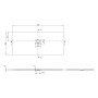 Villeroy & Boch Squaro Infinity Duschwanne, 180 x 80 x 4 cm