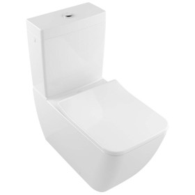 Villeroy & Boch Venticello Tiefspülklosett für Kombination, DirectFlush, spülrandlos 37,5 x 56 cm, bodenstehend