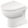 Duravit No. 1 Stand-WC Rimless, Abgang senkrecht