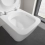 Villeroy & Boch Venticello Tiefspülklosett für Kombination, DirectFlush, spülrandlos 37,5 x 56 cm, bodenstehend