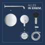 GROHE Start Duschsystem Unterputz mit Vitalio Start 250