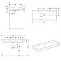Geberit Smyle Square Waschtisch 120 cm