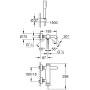GROHE Essence Neu Einhand-Wannenbatterie mit Brausegarnitur