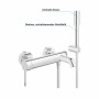GROHE Essence Neu Einhand-Wannenbatterie mit Brausegarnitur