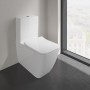 Villeroy & Boch Venticello Tiefspülklosett für Kombination, DirectFlush, spülrandlos 37,5 x 56 cm, bodenstehend