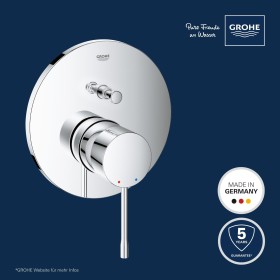 GROHE Essence Neu Einhand-Wannenbatterie Unterputz