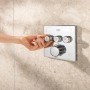 GROHE Precision SmartControl Duschsystem UP, mit Vitalio SmartActive 310, eckig