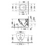 Duravit D-Code Wand WC Compact