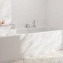 hansgrohe Tecturis E 3-Loch Einhebel-Wannenrandarmatur mit Schlauchbox (sBox)
