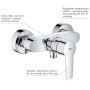 GROHE Start Einhand-Brausebatterie, 1/2"