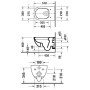 Duravit D-Code Wand WC