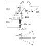 GROHE Eurosmart C Einhand- Spültischbatterie