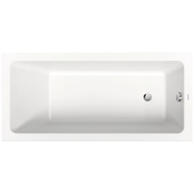 Duravit No. 1 Rechteck-Badewanne 150 x 70 cm mit 1 Rückenschräge