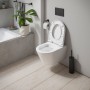 Duravit D-Code Wand WC mit Durafix Befestigung