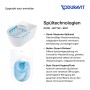 Duravit D-Code Wand WC mit Durafix Befestigung