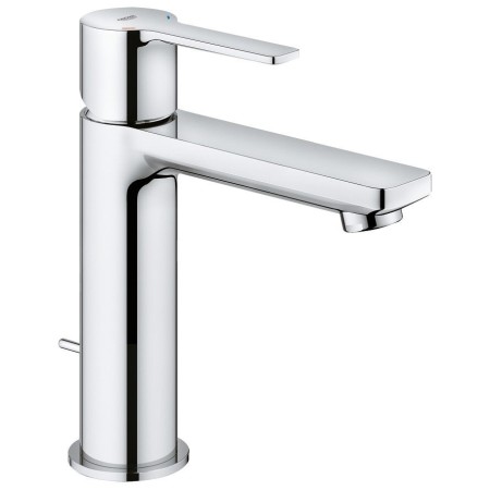GROHE Lineare Neu Einhand-Waschtischbatterie S-Size mit Zugstangen-Ablaufgarnitur