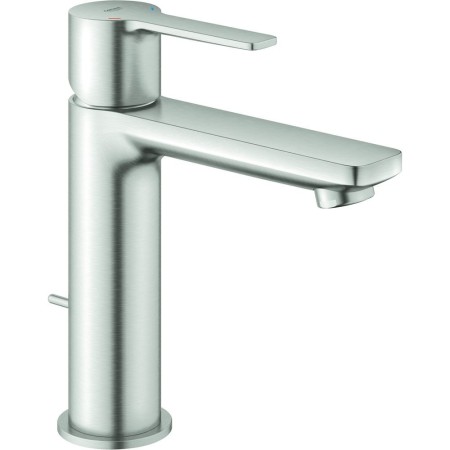 GROHE Lineare Neu Einhand-Waschtischbatterie S-Size mit Zugstangen-Ablaufgarnitur