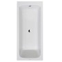 Duravit D-Code Rechteck-Badewanne 170 x 75 cm mit Mittelablauf