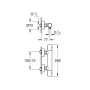 GROHE Grohtherm 800 Cosmopolitan Thermostat-Brausebatterie, DN 15