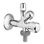 GROHE Original WAS Kombi-Eckventil 1/2" x 3/8" x 3/4"