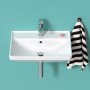 Duravit D-Neo Waschtisch 60 cm, mit 1 Hahnloch und Überlauf