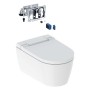 Geberit AquaClean Sela Square WC-Komplettanlage Wand-WC, DuoFresh