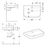 Geberit Smyle Waschtisch 70 cm