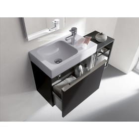 Geberit iCon Handwaschbecken 53 cm mit Ablagefläche rechts
