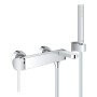 GROHE Plus Einhand-Wannenbatterie mit Brausegarnitur
