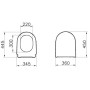VitrA Options Nest WC-Sitz mit Absenkautomatik