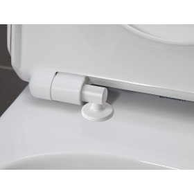 Copriwater Duravit No. 1 per WC sospeso, senza freno di chiusura