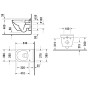 Duravit Starck 3 Wand-WC Rimless