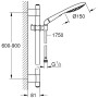 GROHE Rainshower Solo Brausegarnitur