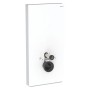 Geberit Monolith Plus Sanitärmodul für Wand-WC, 101 cm, Frontverkleidung aus Glas