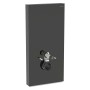 Geberit Monolith Plus Sanitärmodul für Wand-WC, 101 cm, Frontverkleidung aus Glas
