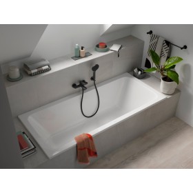 Duravit D-Code Rechteck-Badewanne 180 x 80 cm mit Mittelablauf