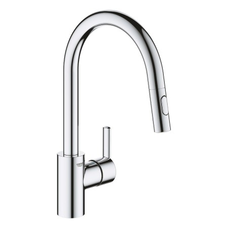 GROHE Feel Einhand-Spültischbatterie 1/2" hoher Auslauf, 2 Strahlarten