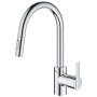 GROHE Feel Einhand-Spültischbatterie 1/2" hoher Auslauf, 2 Strahlarten
