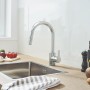 GROHE Feel Einhand-Spültischbatterie 1/2" hoher Auslauf, 2 Strahlarten